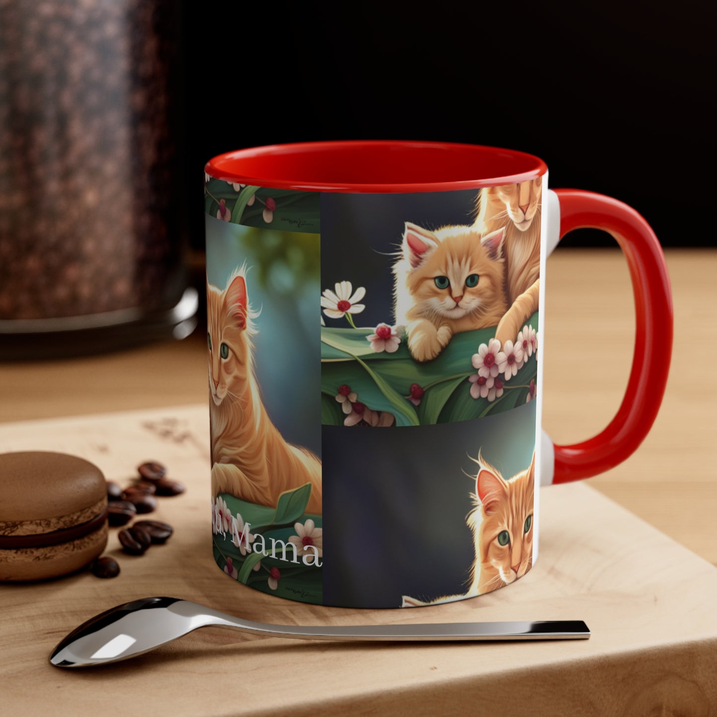 I Meow You, Mama Accent Coffee Mug, 11oz