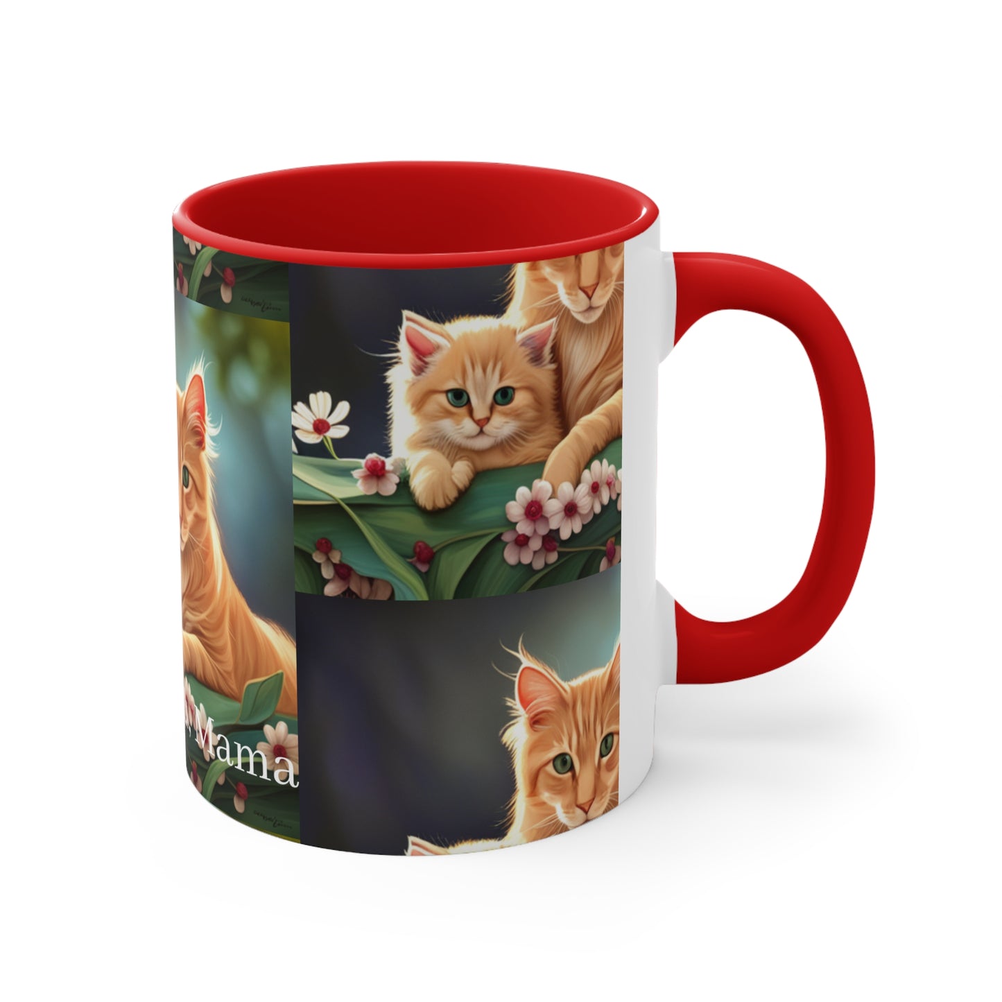 I Meow You, Mama Accent Coffee Mug, 11oz